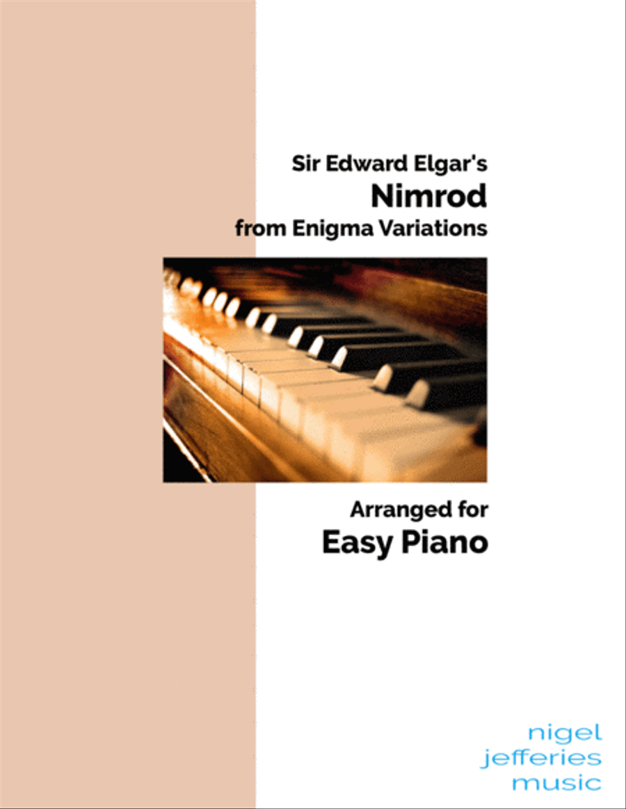 Nimrod arranged for easy piano Easy Piano scores gallery preview page 1