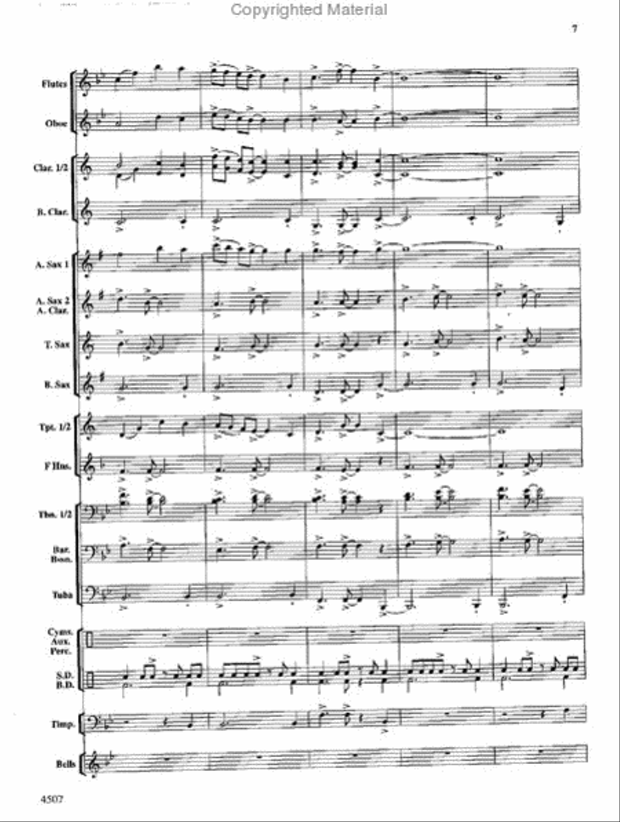 Storybrook Mountain Storybrook Mountain Concert Band scores gallery preview page 7