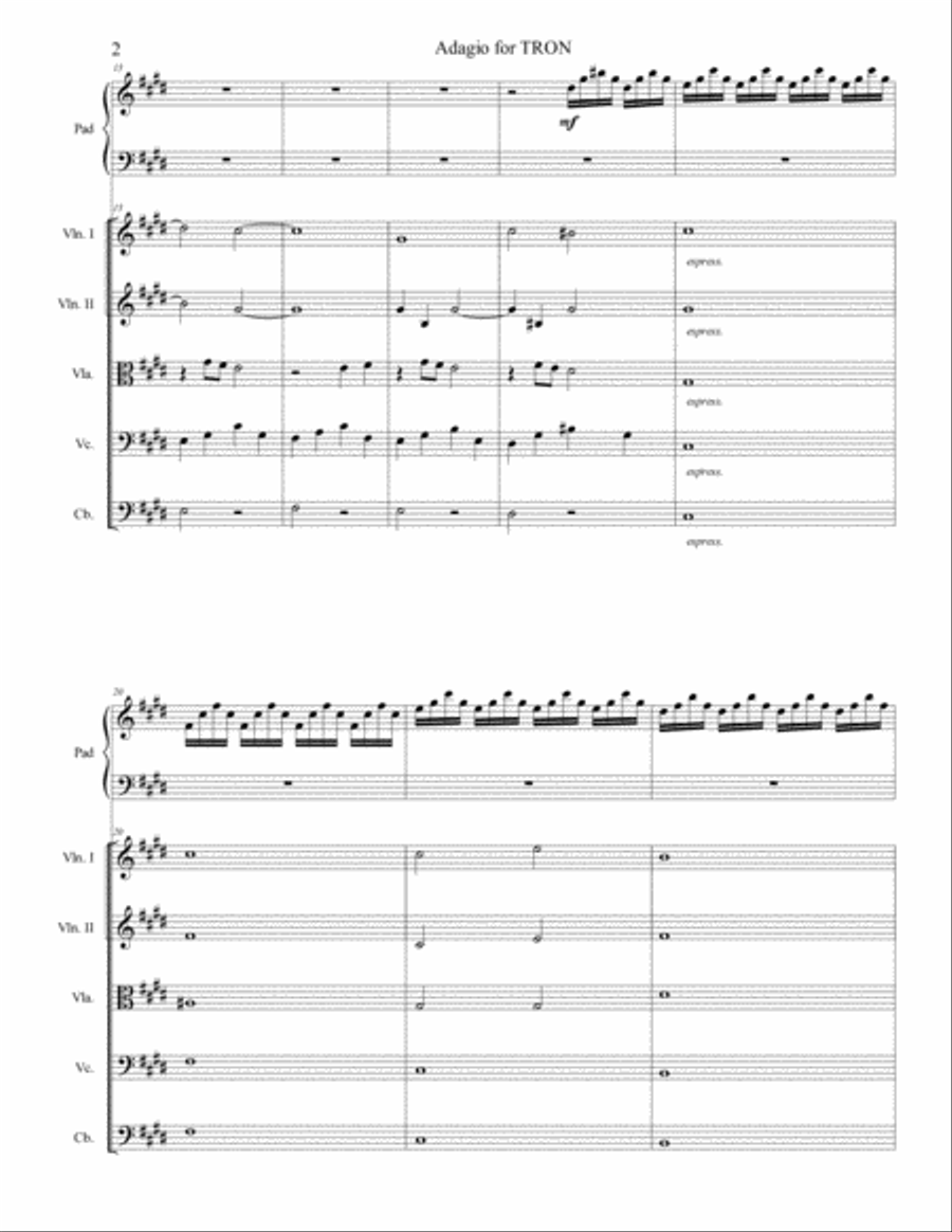 The Game Of Love String Orchestra scores gallery preview page 3