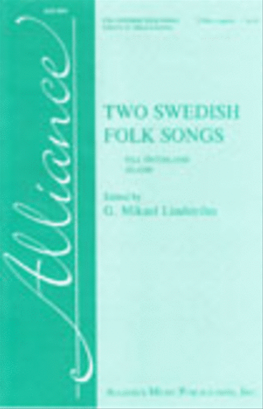 Two Swedish Folk Songs TTBB scores gallery preview page 1