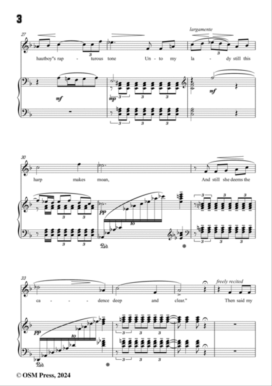 Vaughan Williams-Love's Minstrels,in F Major Voice scores gallery preview page 4