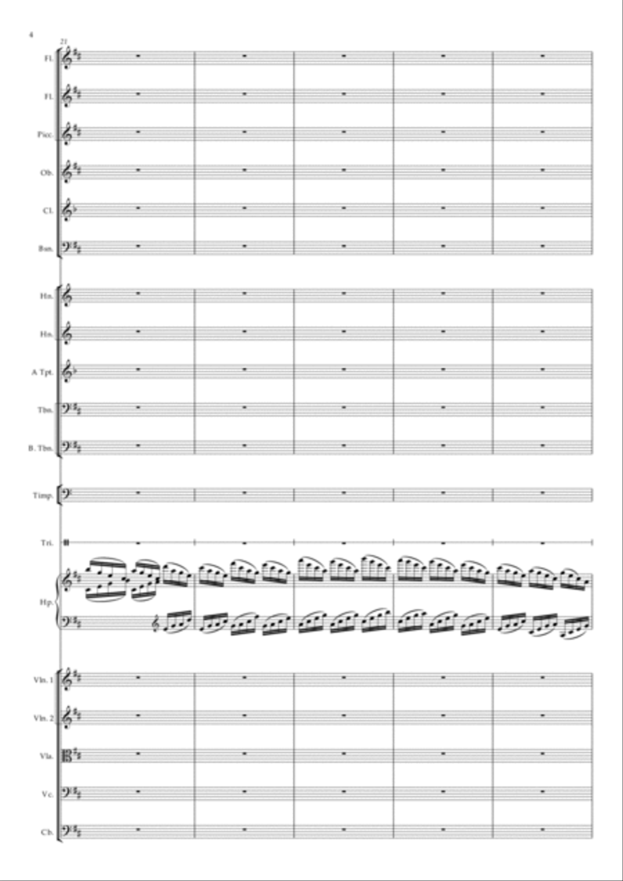 VALSE DES FLEUR №13 THE NUTCRACKER BALLET VALSE DES FLEUR №13 THE NUTCRACKER BALLET Full Orchestra scores gallery preview page 5