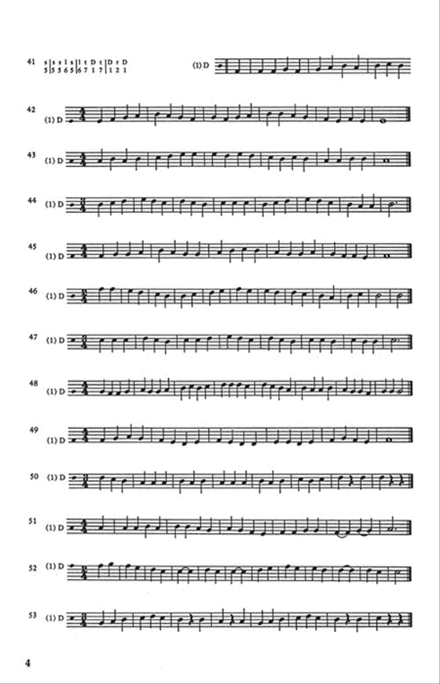 The Jenson Sight Singing Course (Vol. I) Choir scores gallery preview page 5