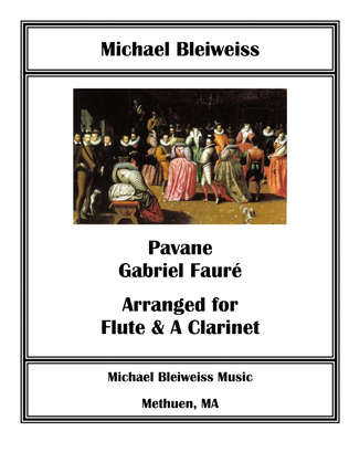 Pavane for Flute and A Clarinet