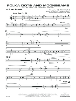 Polkadots and Moonbeams: B-flat Tenor Saxophone