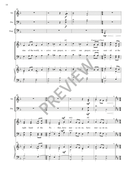 Mass for a Servant Church (Full Score)