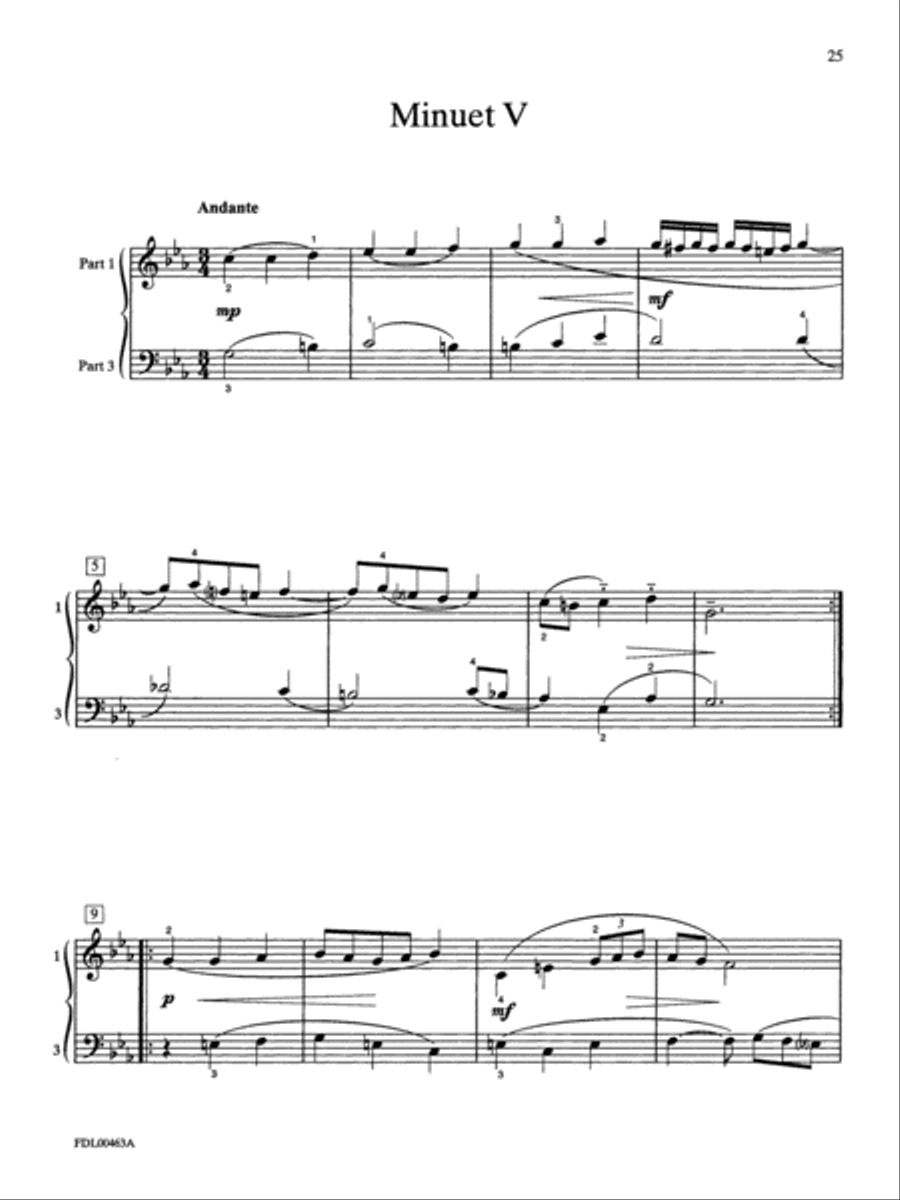 Bach for Piano Ensemble Bach for Piano Ensemble Small Ensemble scores gallery preview page 10