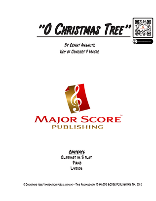 O Christmas Tree - Clarinet & Piano - F Major