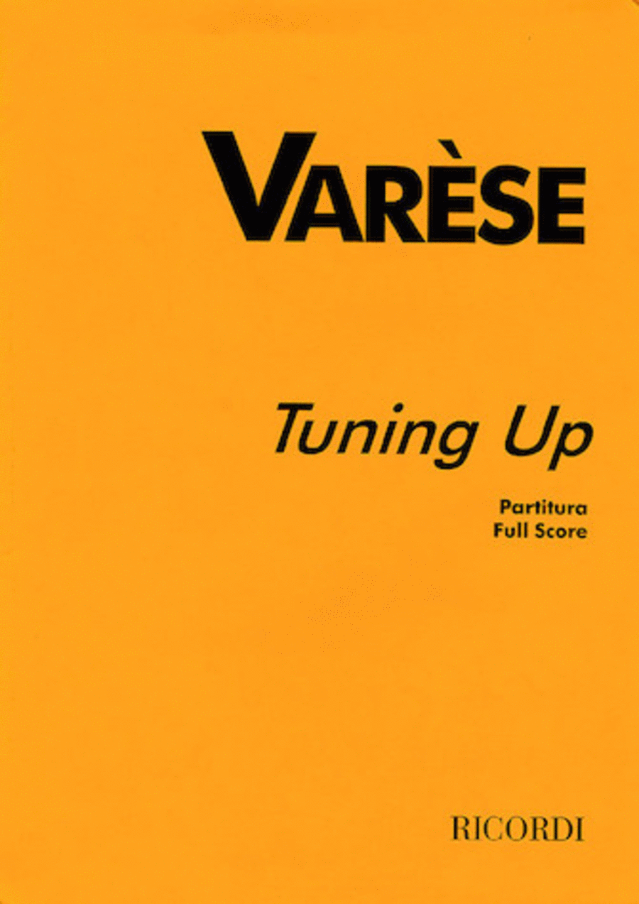 Tuning Up Study Score scores gallery preview page 1