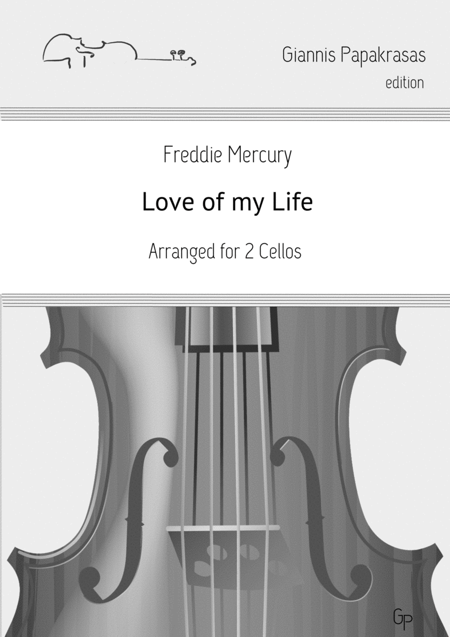 Love Of My Life Cello Solo scores gallery preview page 1