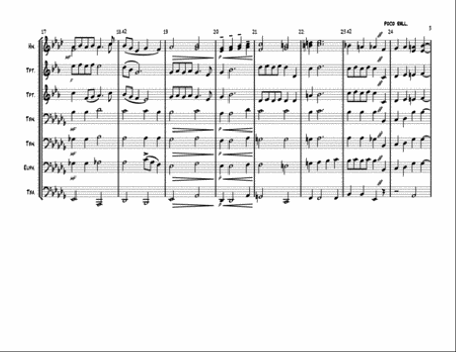 Pure Imagination Brass Ensemble scores gallery preview page 3