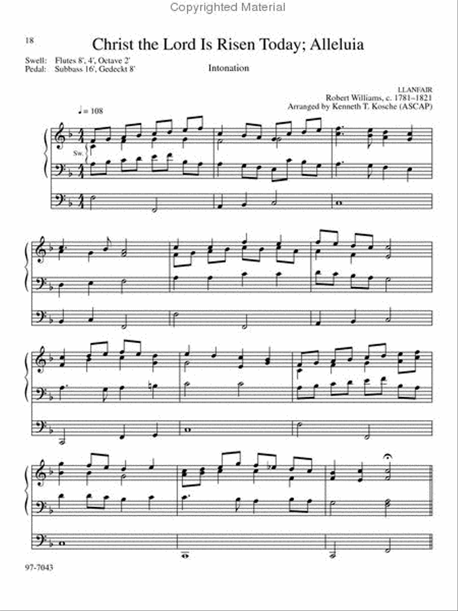 Sonus Novus, Vol. 1 Organ scores gallery preview page 5