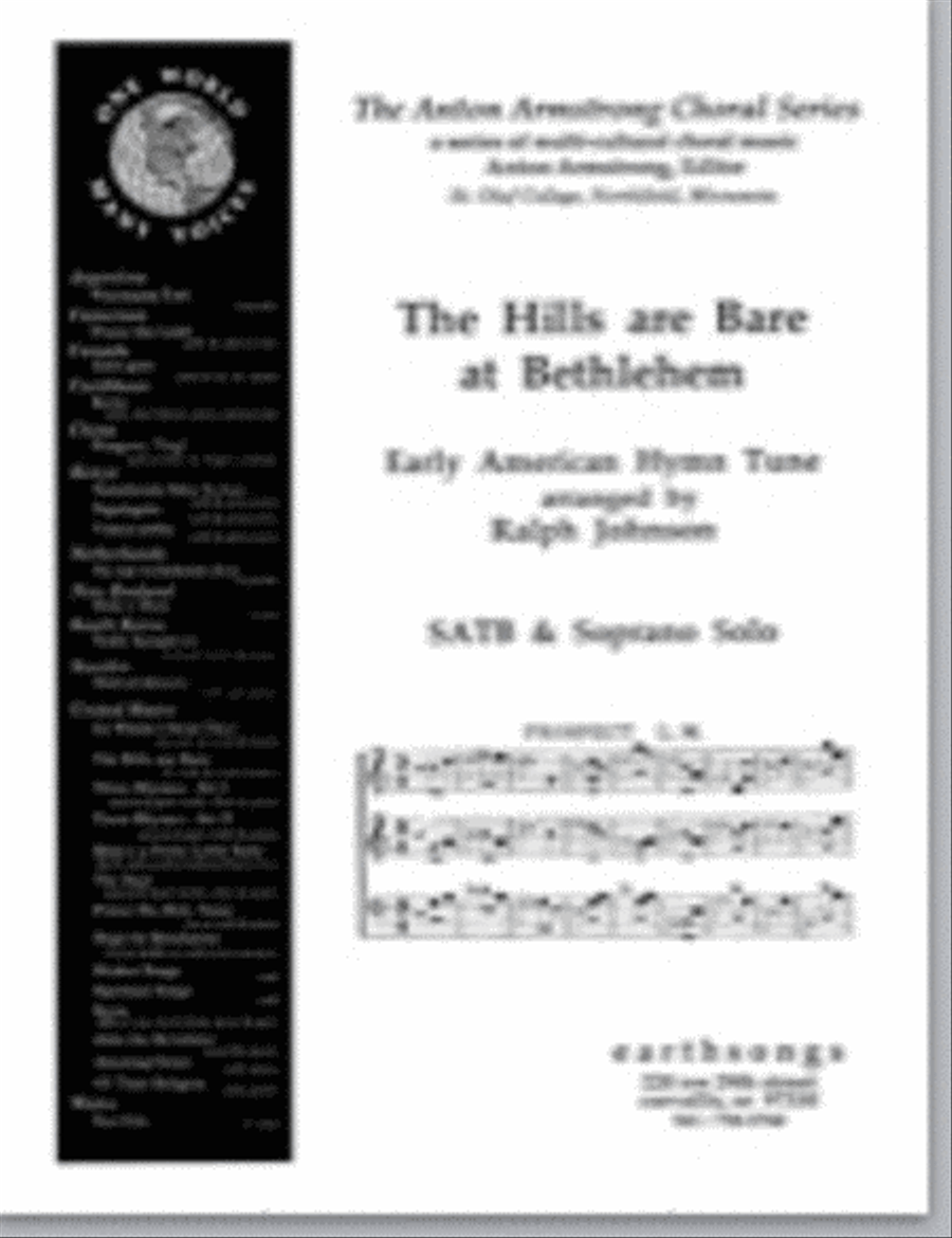 hills are bare at bethlehem 4-Part scores gallery preview page 1