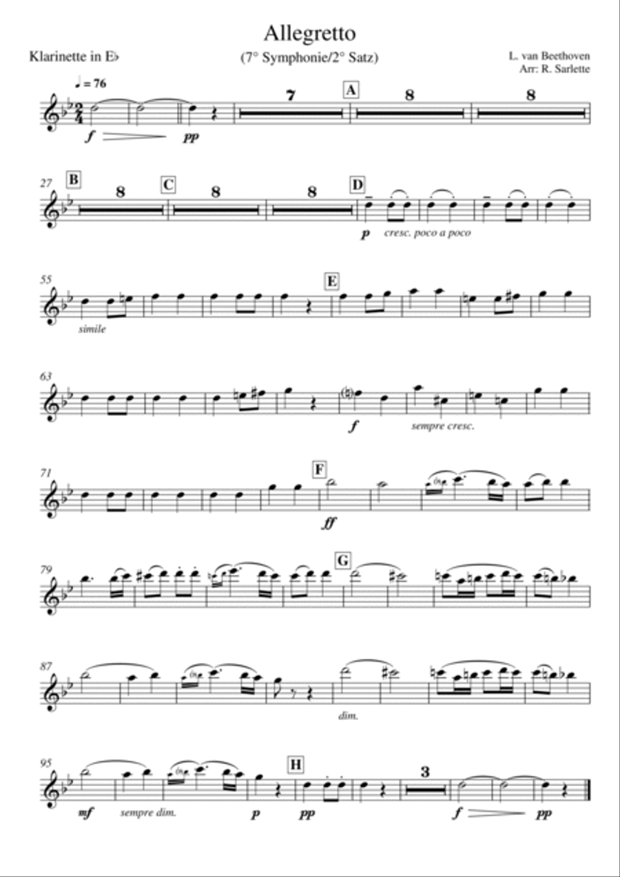 Allegretto Allegretto Woodwind Ensemble scores gallery preview page 3