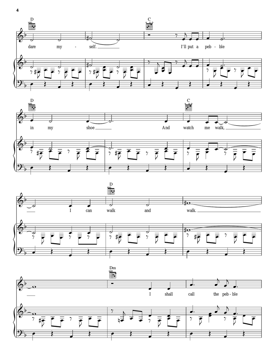 By My Side Piano, Vocal, Guitar scores gallery preview page 4