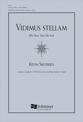 Book cover for Vidimus stellam (We Have Seen His Star) (Organ/Choral Score)