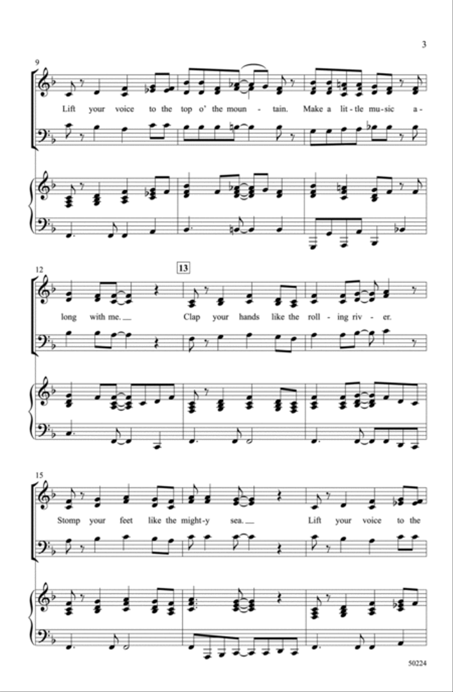 Make a Little Music Choir scores gallery preview page 2