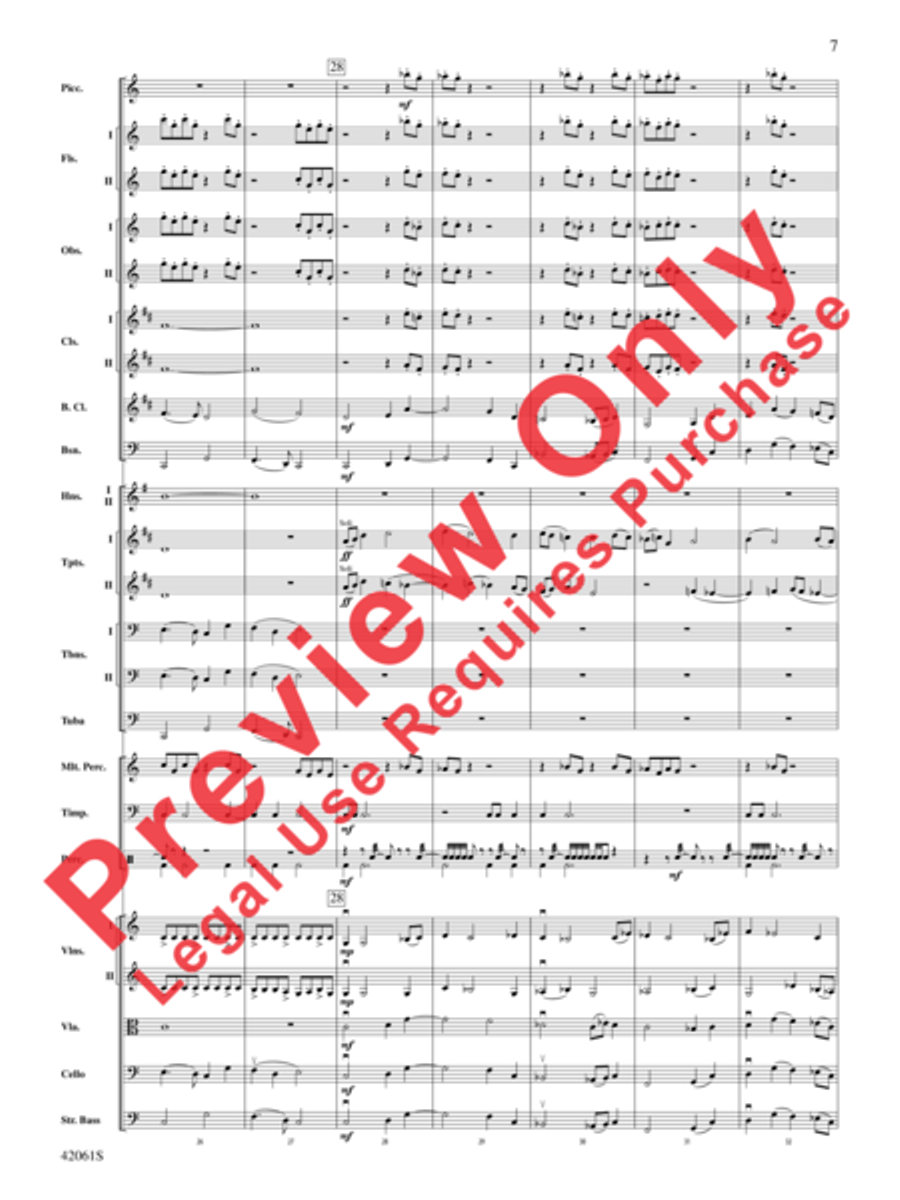 South County Sketches Full Orchestra scores gallery preview page 8