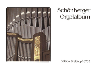 Book cover for Organ Album from Schonberg