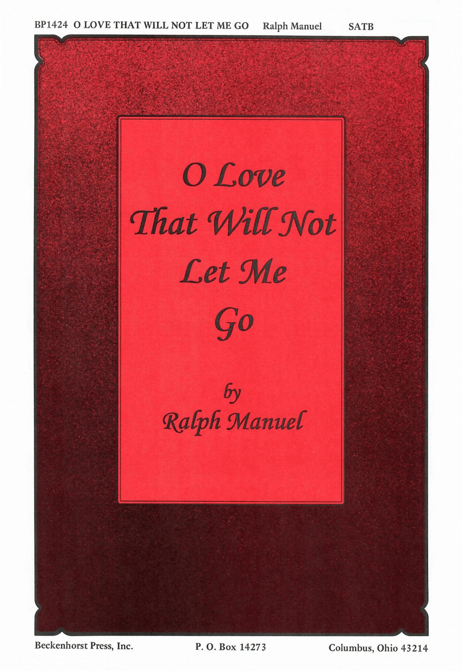 O Love That Will Not Let Me Go - Manuel 4-Part scores gallery preview page 1
