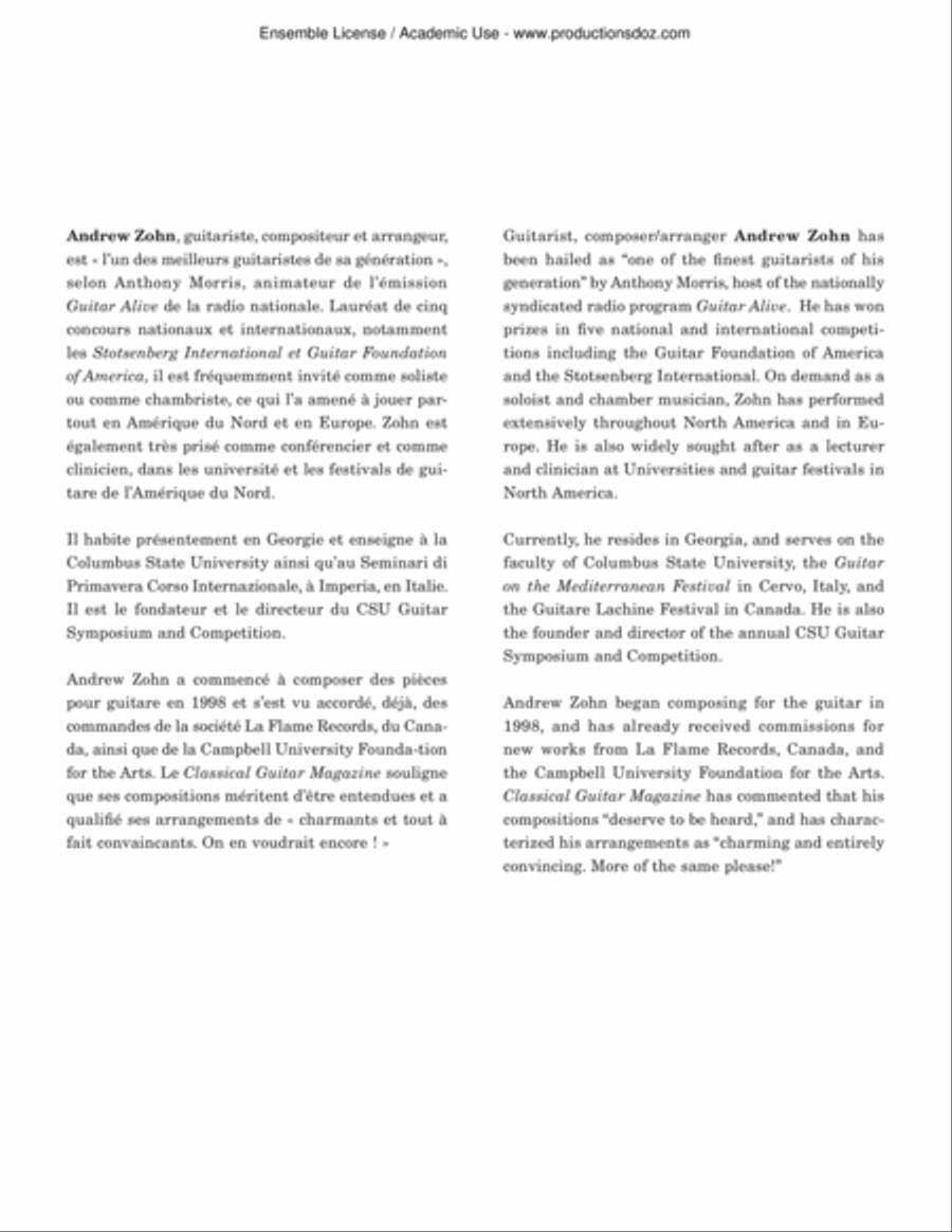 Suite no 2, BWV 1008 Suite no 2, BWV 1008 Classical Guitar scores gallery preview page 2