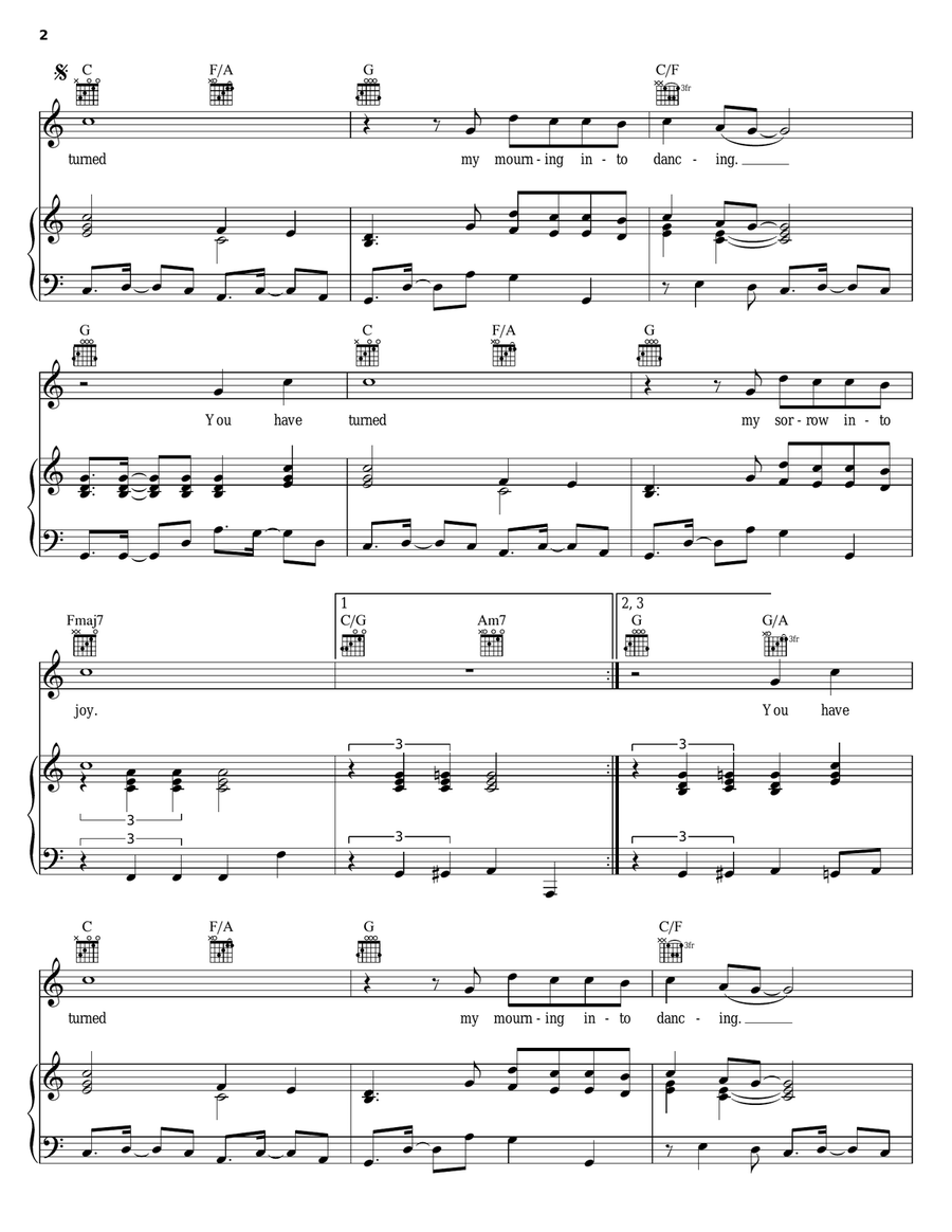 This Is How We Overcome Guitar scores gallery preview page 2