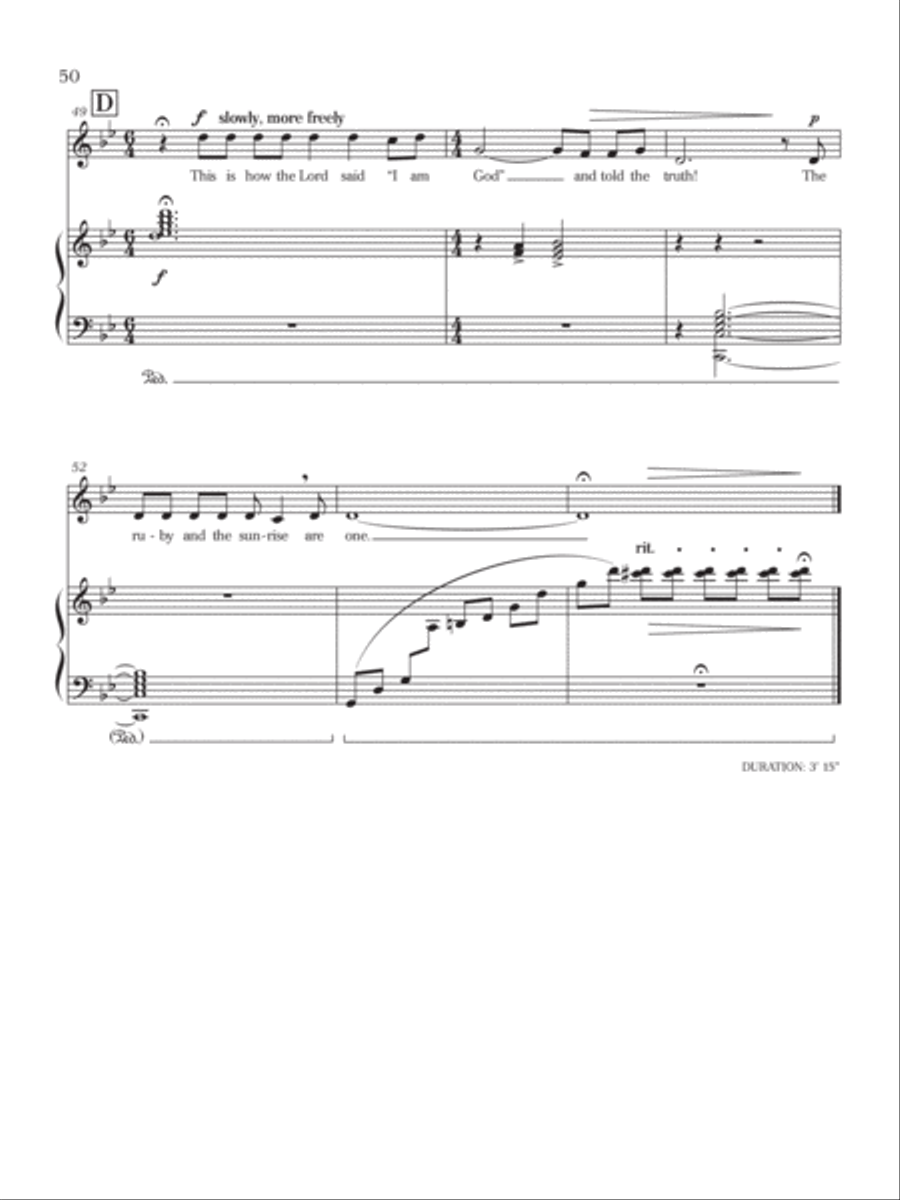 Collected Songs Collected Songs Medium Voice scores gallery preview page 49