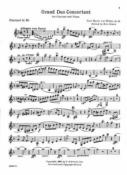 Masterworks for Clarinet and Piano Clarinet Solo - Sheet Music