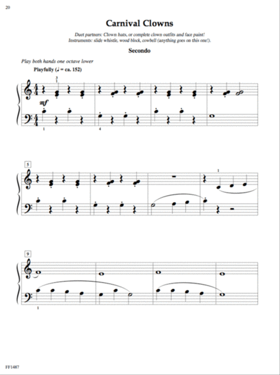 Hats Off to You! Easy Piano scores gallery preview page 2