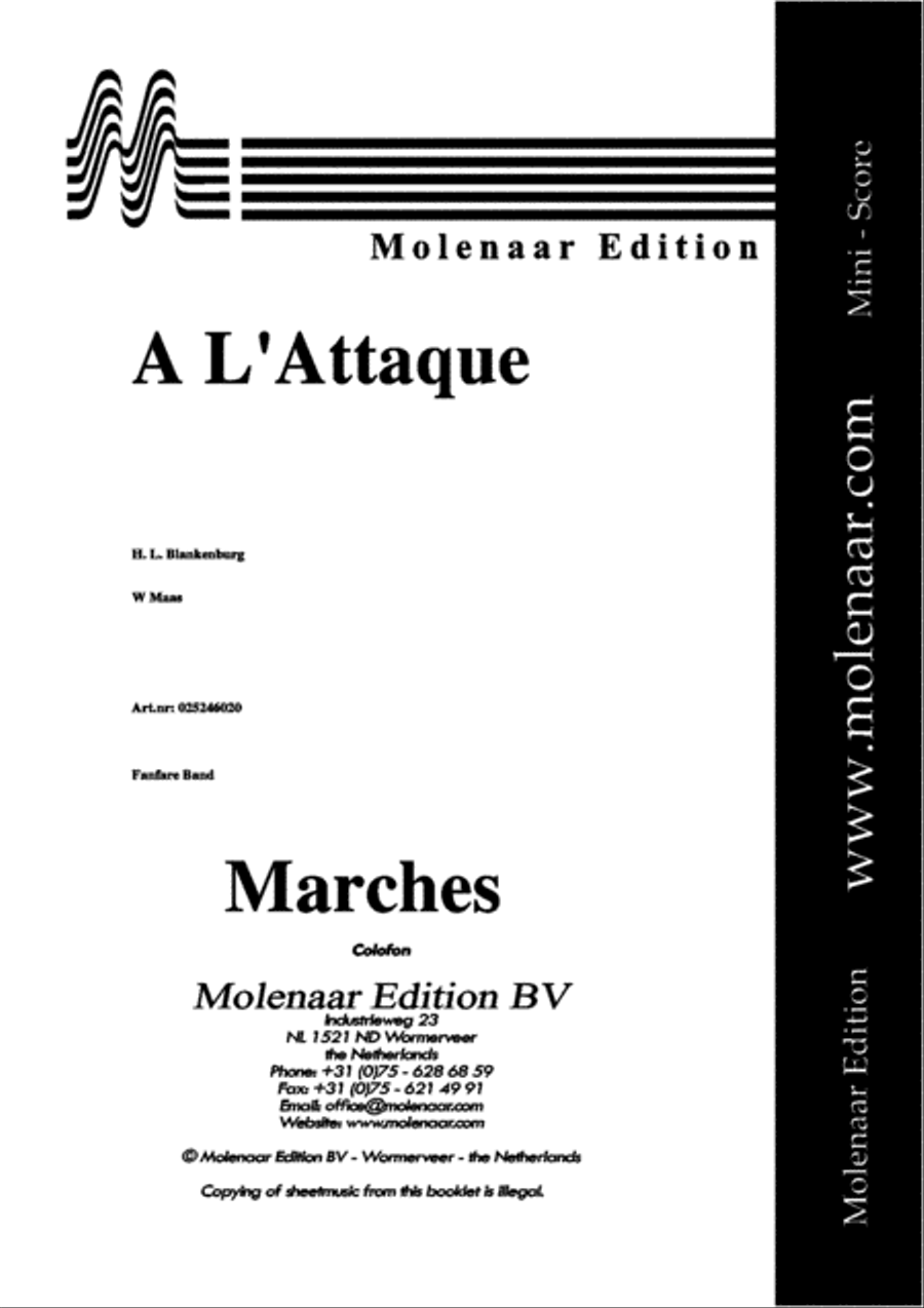 A l'Attaque A l'Attaque Fanfare Band scores gallery preview page 2