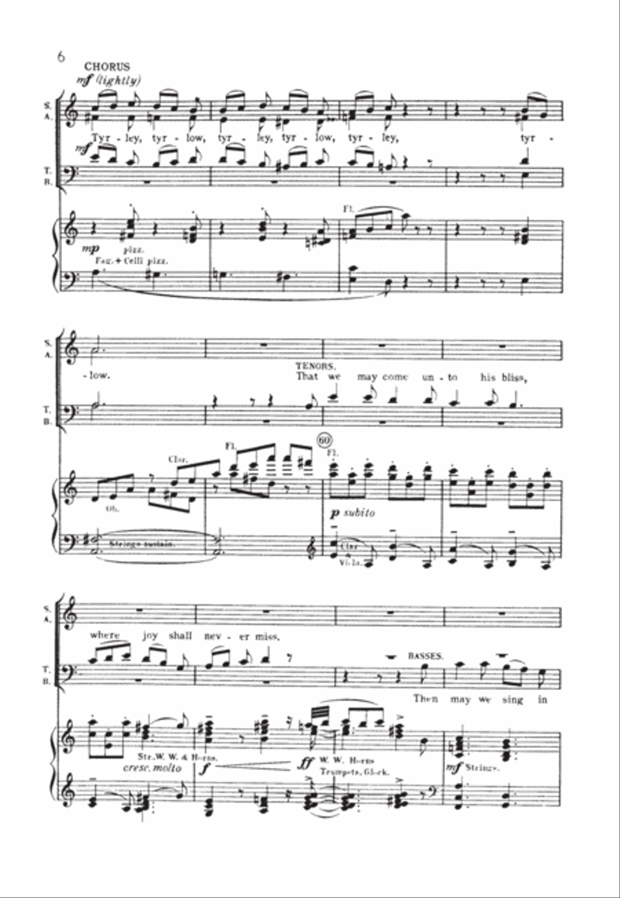 Three Carols 4-Part scores gallery preview page 6