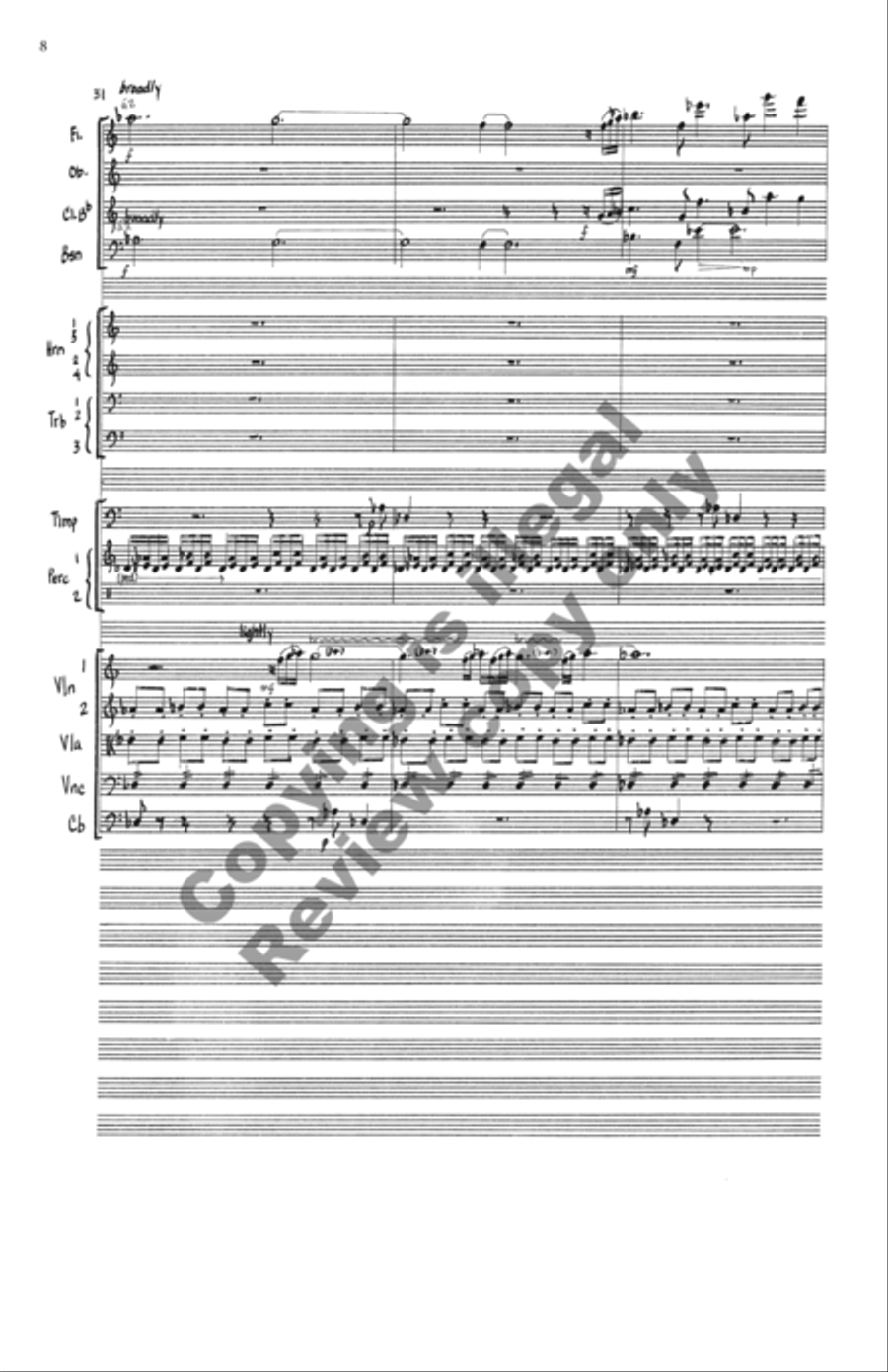 Deep Summer Music Full Orchestra scores gallery preview page 22