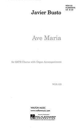 Book cover for Ave Maria - SATB
