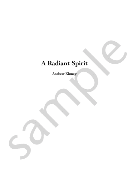 A Radiant Spirit