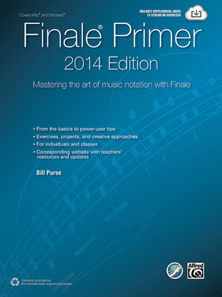 Book cover for The Finale Primer -- 2014 Edition