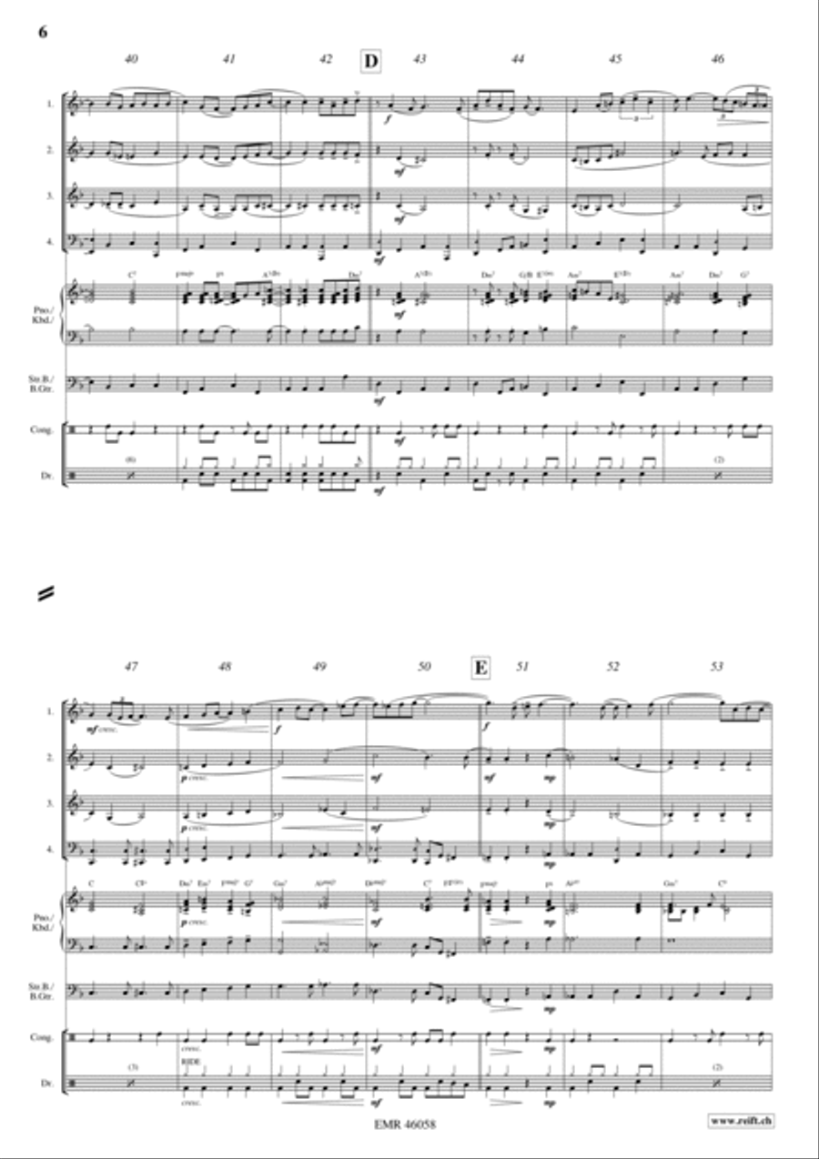 Embraceable You Woodwind Quartet scores gallery preview page 5