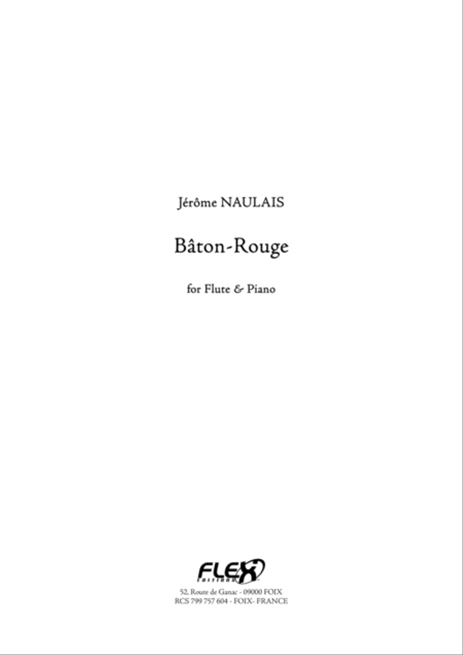 Baton-Rouge Baton-Rouge Flute Solo scores gallery preview page 2