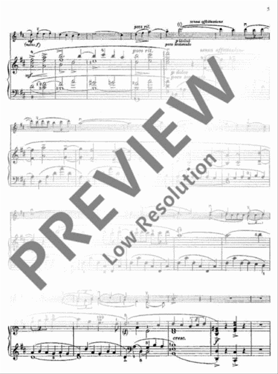 Two Pieces Violin Solo scores gallery preview page 6