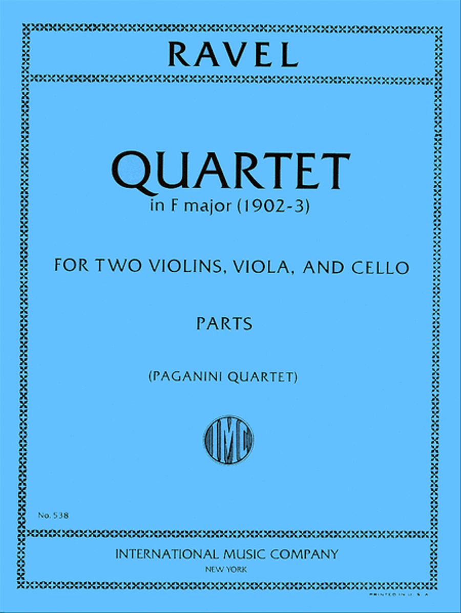 Quartet In F Major String Quartet scores gallery preview page 1