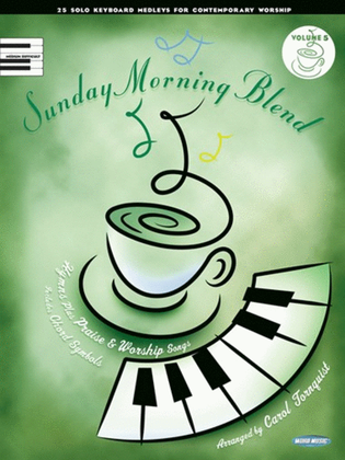 Book cover for Sunday Morning Blend Vol 5 - Piano Folio