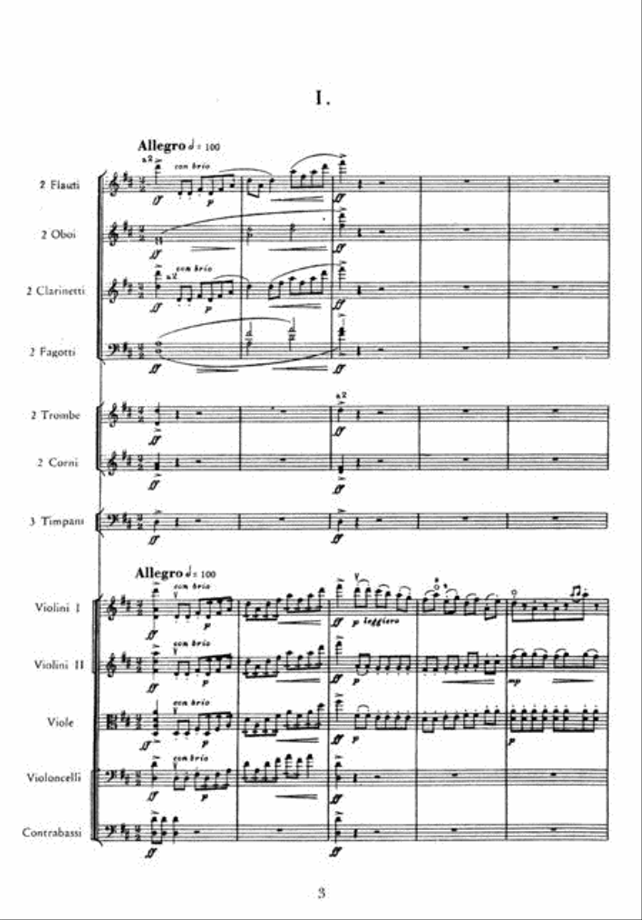 Classical Symphony, Op. 25 Full Orchestra scores gallery preview page 2