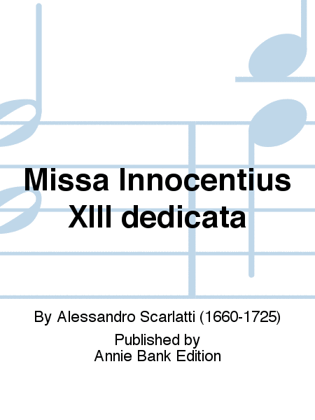 Missa Innocentius XIII dedicata