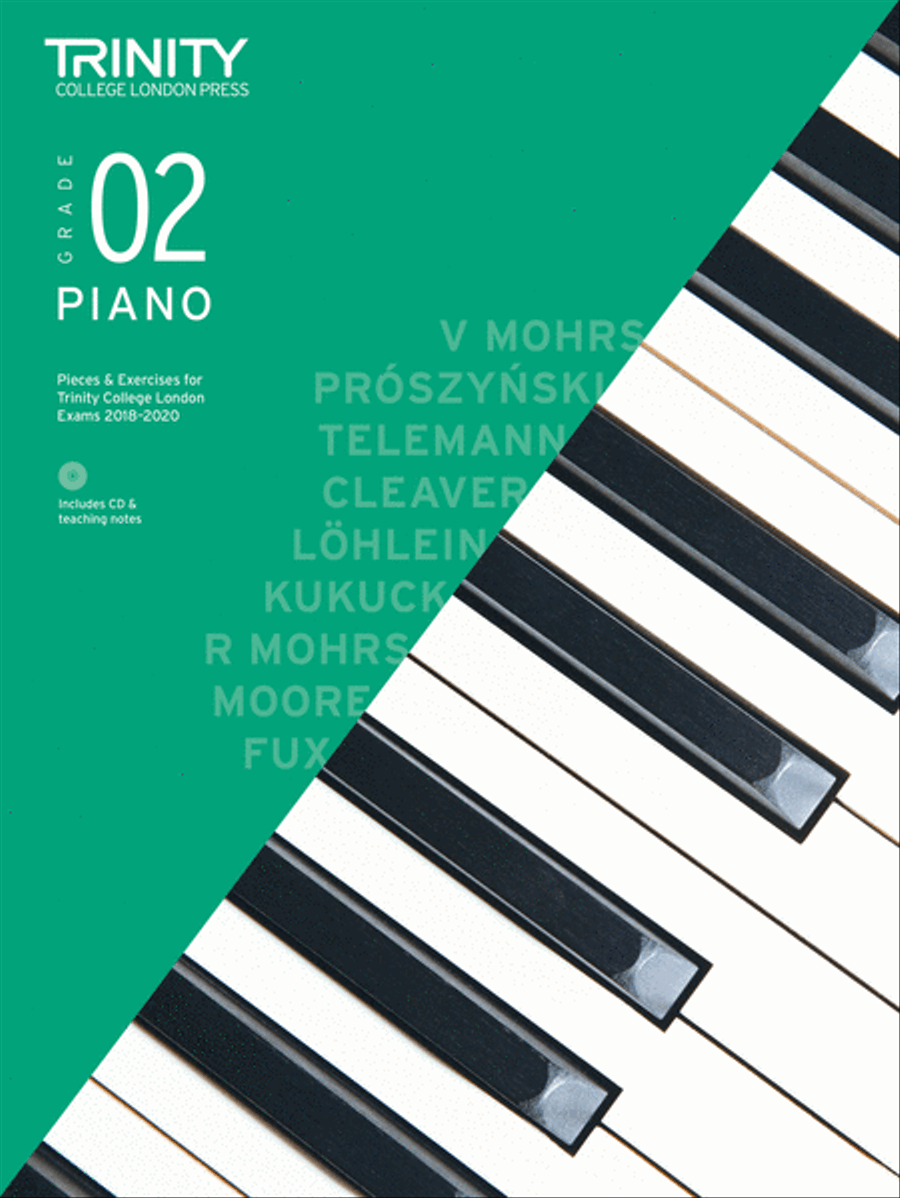 Piano Exam Pieces & Exercises 2018-2020: Grade 2 (book, CD & teaching notes) Piano Method scores gallery preview page 1