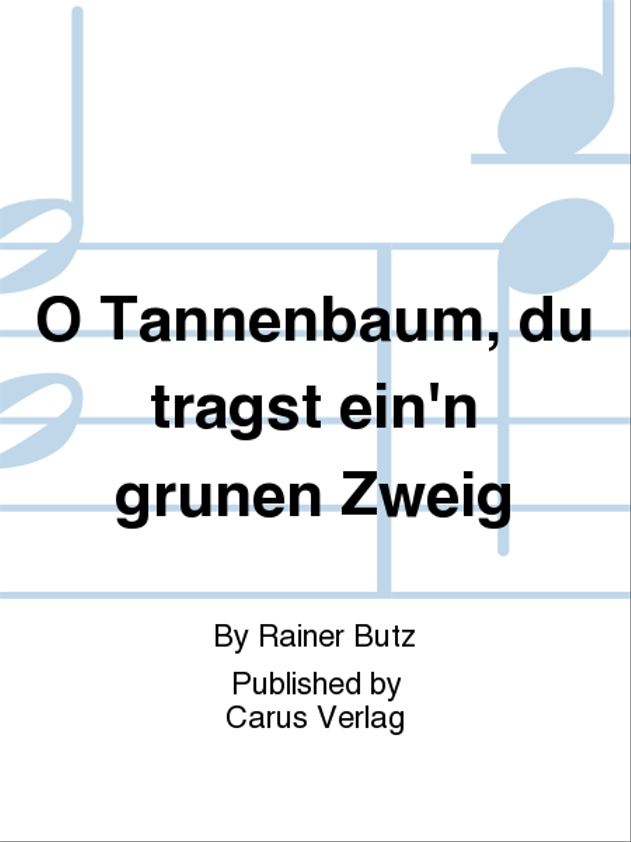 O Tannenbaum, du tragst ein'n grunen Zweig 4-Part scores gallery preview page 1