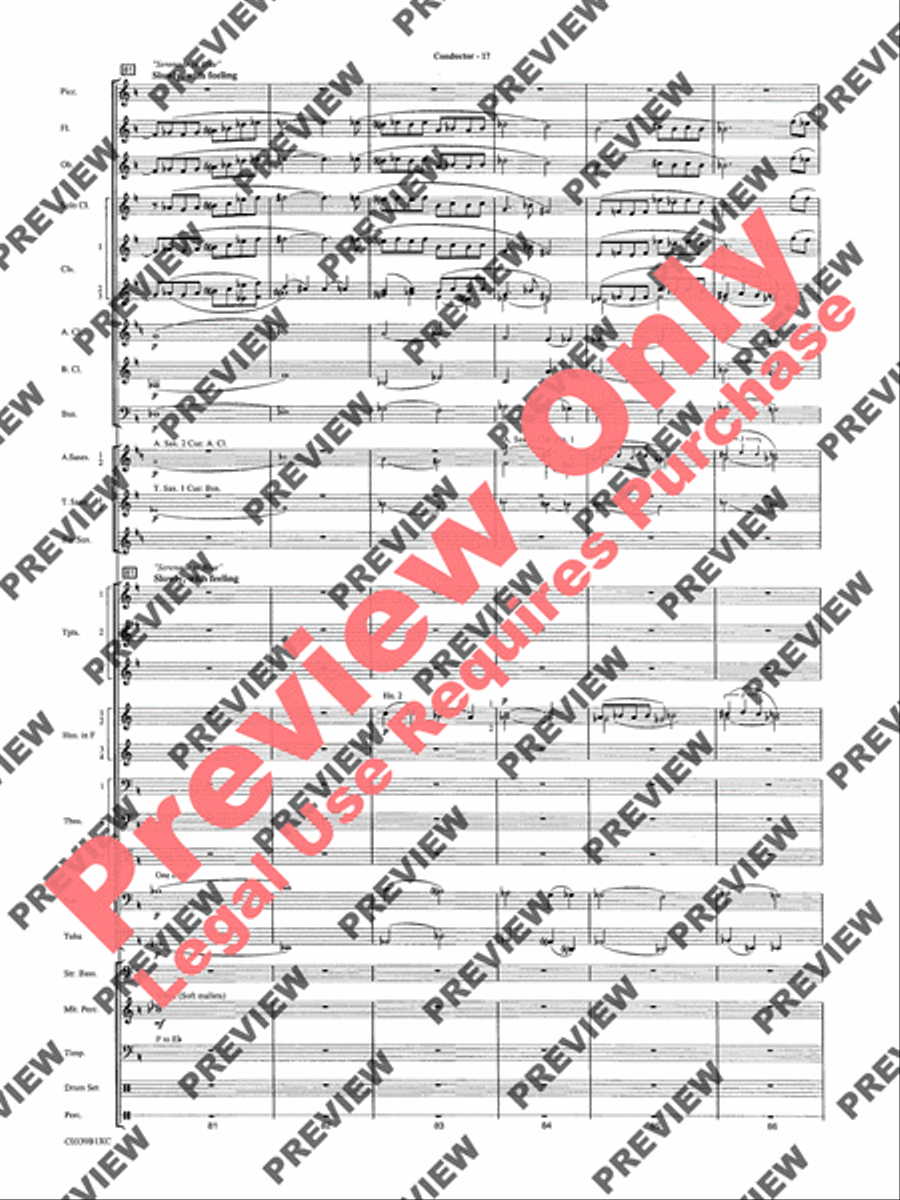 In the Miller Mood Concert Band scores gallery preview page 20