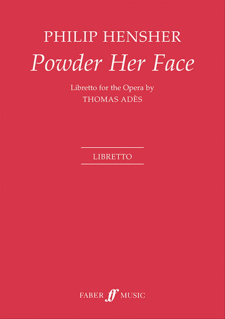 Powder Her Face Voice scores gallery preview page 1