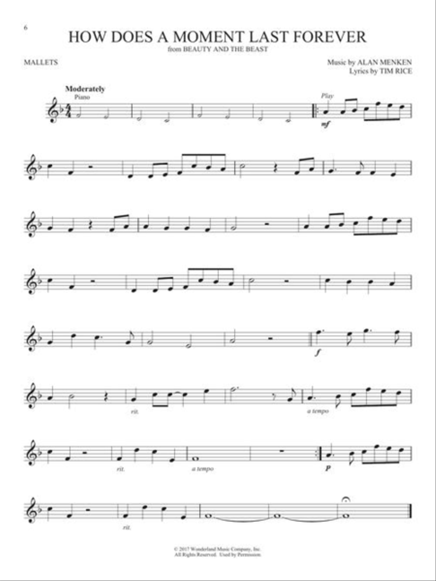 Favorite Disney Songs Favorite Disney Songs Percussion scores gallery preview page 5