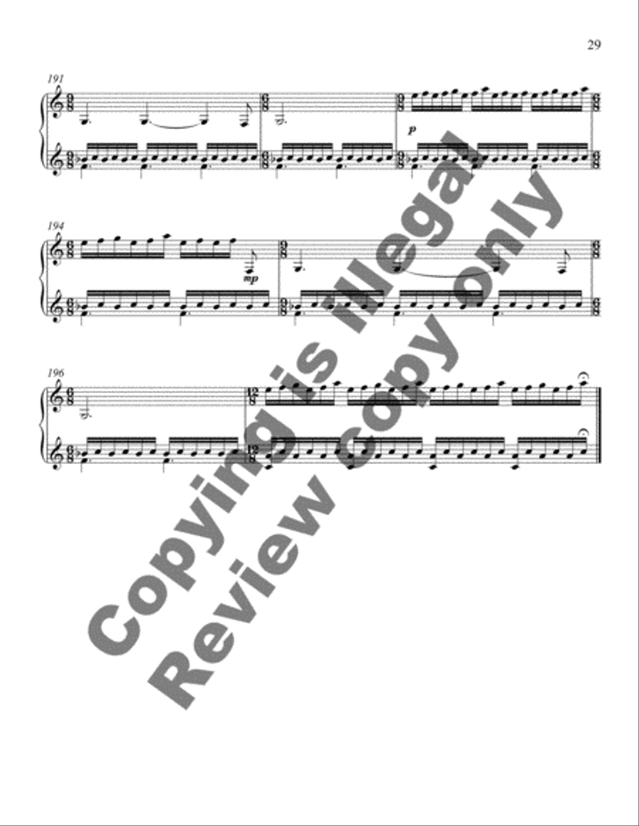 Orfeo in Asia Piano Solo scores gallery preview page 19