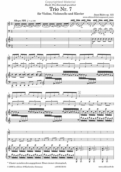 Klaviertrio Nr. 7, op. 125