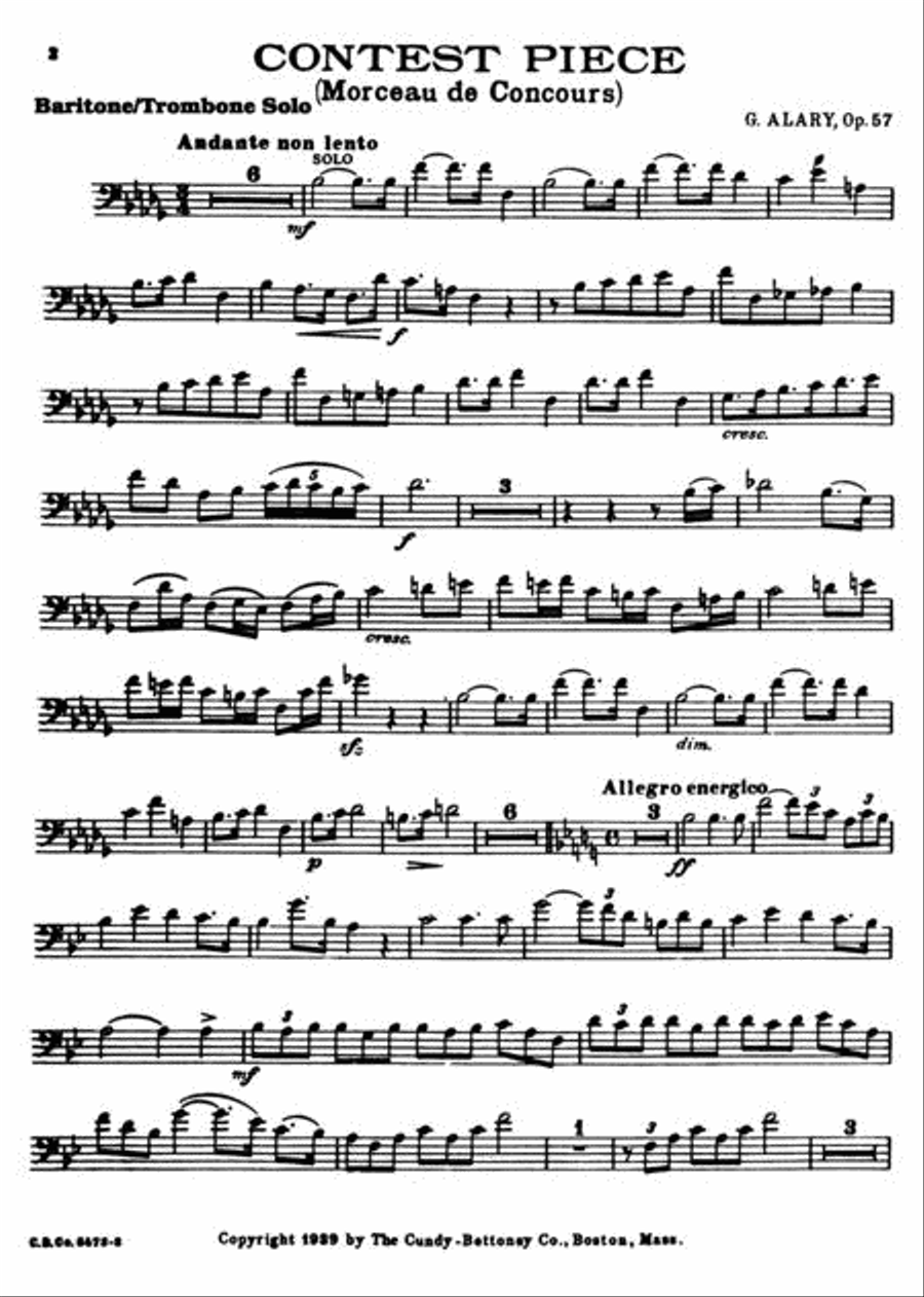 Contest Piece Contest Piece Piano scores gallery preview page 2